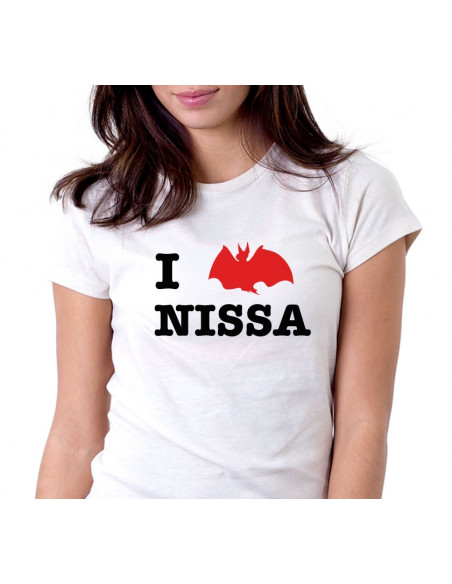 tee-shirt femme souvenir de Nice, I love Nissa