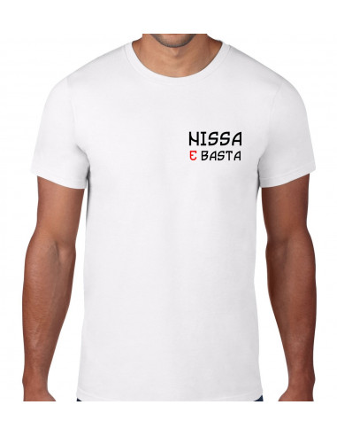 NISSA E BASTA, tee shirt supporter de Nice