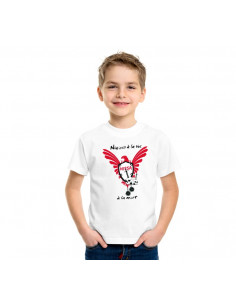 Niçois à la vie à la mort tee-shirt niçois enfant