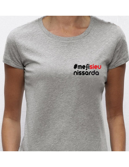 Mefi Sieù NIssarda, tee-shirt femme en nissart