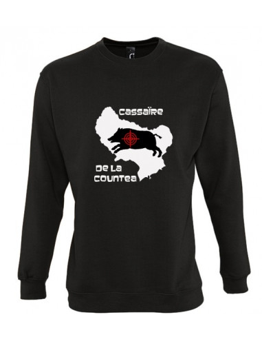 CASSAIRE DE LA COUNTEA, sweat-shirt du chasseur niçois