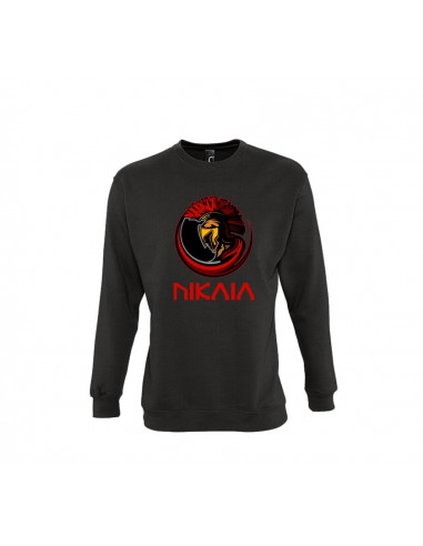 NIKAIA, sweat-shirt du guerrier grec nissart