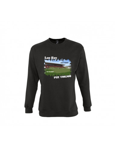 LOU RAY per toujou, sweat-shirt nissart du stade du ray