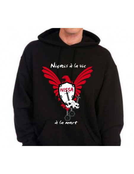 Niçois à la vie, à la mort, sweat de Nice