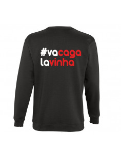 sweat-shirt expression niçoise Va caga la vinha 2