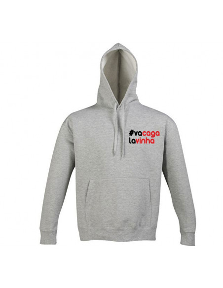 sweat-shirt expression niçoise Va caga la vinha