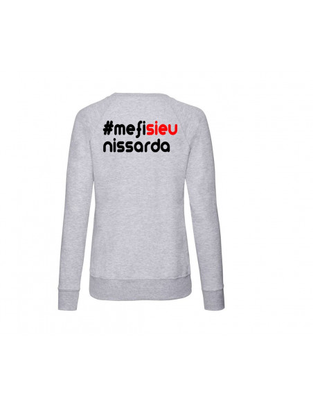 Mefi Sieù NIssarda, sweat-shirt femme en nissart