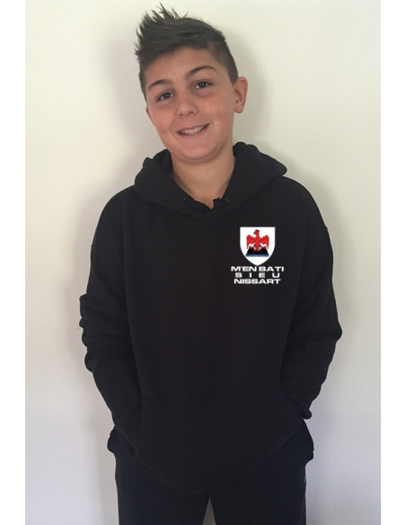 Sweat shirt enfant niçois M'en bati sieù nissart