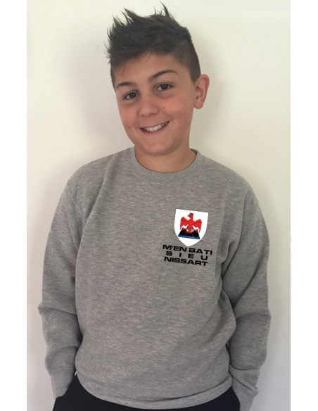 Sweat shirt enfant niçois M'en bati sieù nissart