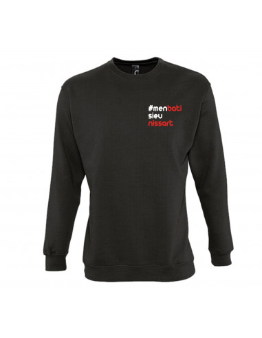 M'en bati sieù Nissart, sweat-shirt proverbe niçois