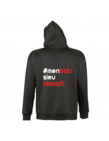 M'en bati sieù Nissart, sweat-shirt proverbe niçois