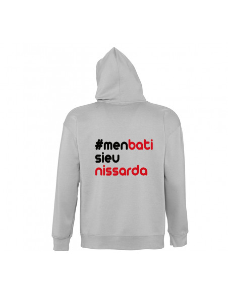 M'en bati Sieù NIssarda, sweat-shirt femme en nissart