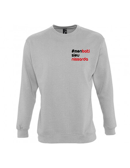 M'en bati Sieù NIssarda, sweat-shirt femme en nissart
