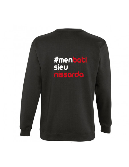 M'en bati Sieù NIssarda, sweat-shirt femme en nissart