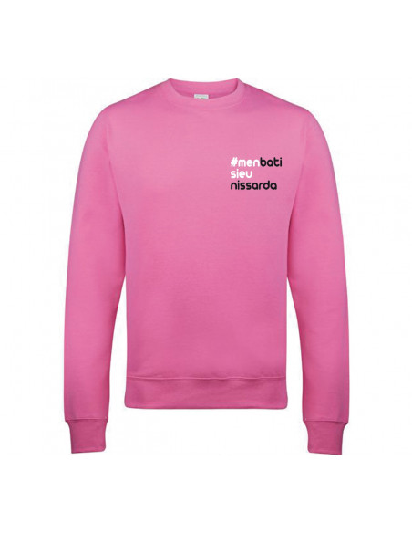 M'en bati Sieù NIssarda, sweat-shirt femme en nissart