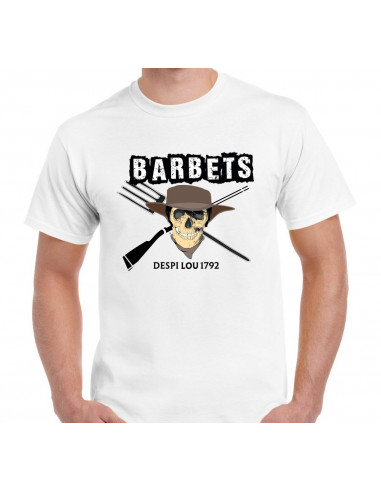 Tee-shirt identitaire niçois des barbets nissarts