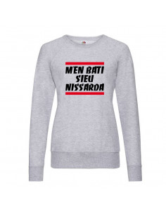 sweat-shirt du slogan niçois M'en bati sieu nissarda 2