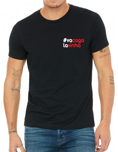 T-shirt expression niçoise VA CAGA LA...