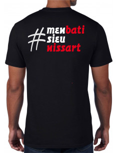 T-shirt Hashtag M'EN BATI... 2