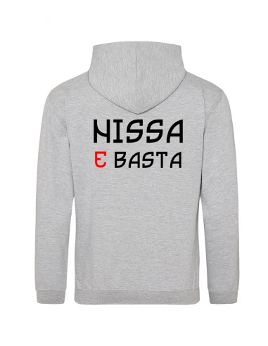 NISSA E BASTA, sweat-shirt supporter...