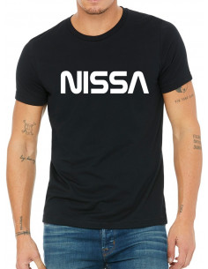 T-shirt écriture NISSA NASA 2