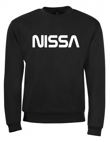 Sweat-shirt écriture NISSA NASA