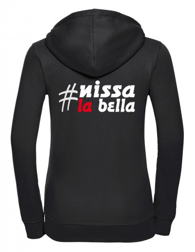 Veste capuche femme HASHTAG NISSA LA...