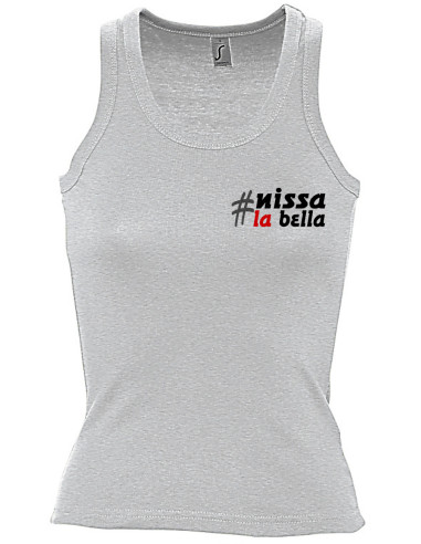 T-shirt femme Hashtag NISSA LA BELLA