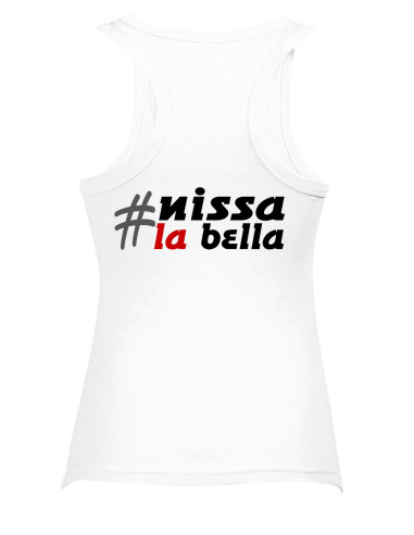 T-shirt femme Hashtag NISSA LA BELLA