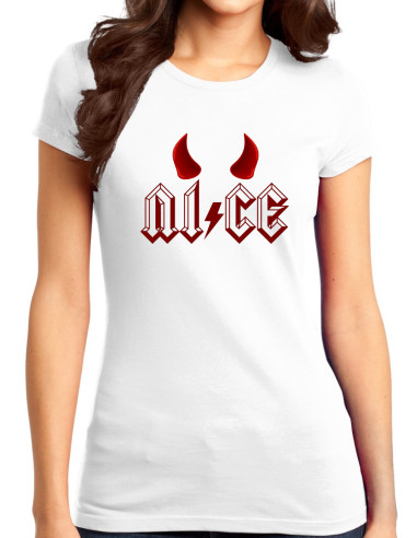 T-shirt femme de NICE AC/DC