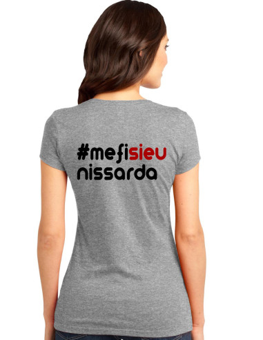 MÈFI SIEU NISSARDA Hashtag, tee-shirt...
