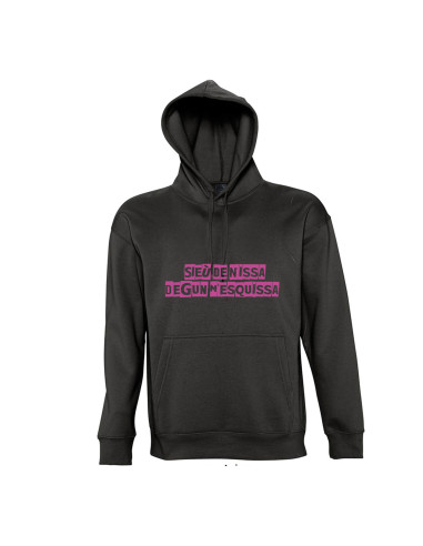 Sweat-shirt femme dicton nissart SIEU...