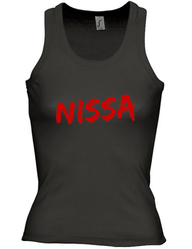 T-shirt écriture NISSA pour Niçoise