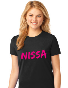 T-shirt écriture Nissa pour niçoise 2