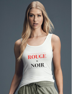 T-shirt femme ROUGE & NOIR 2