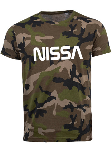T-shirt écriture NISSA NASA