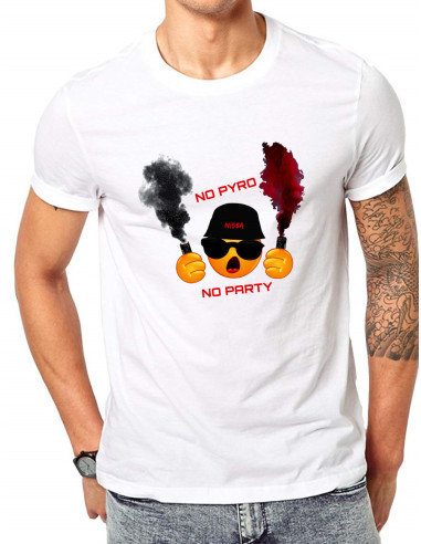 Tshirt supporter niçois SMILEY ULTRA