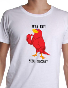 tee shirt m'en bati sieu nissart aigle 2
