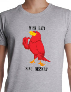 tee shirt m'en bati sieu nissart aigle 2
