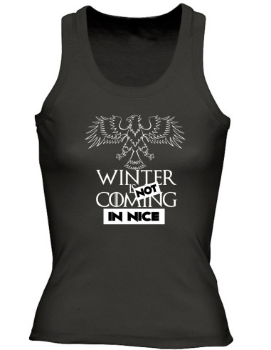 T-shirt femme WINTER IS NOT COMING IN...