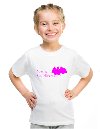 tee shirt fille m'en bati sieu nissarda