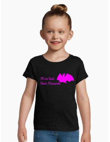 T-shirt fille M EN BATI SIEU NISSARDA...