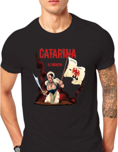 CATARINA, tshirt de l'héroïne niçoise