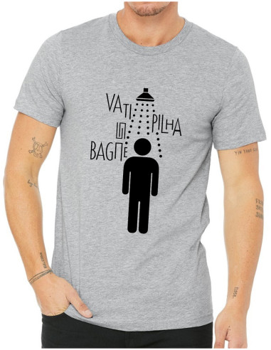 VA TI PILHA UN BAGNE, t-shirt nissart