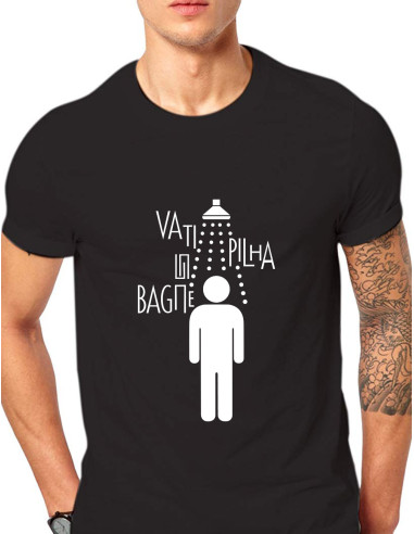 VA TI PILHA UN BAGNE, t-shirt nissart