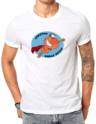 CAPITAN PORCA PETAN, super héros...