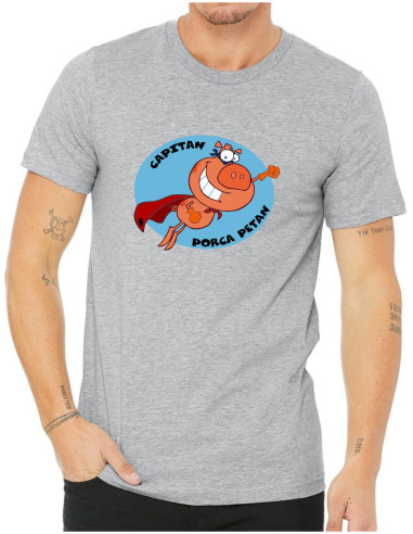 CAPITAN PORCA PETAN, super héros...