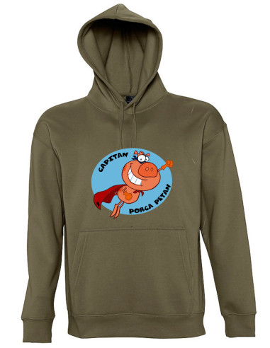CAPITAN PORCA PETAN, sweat-shirt du...