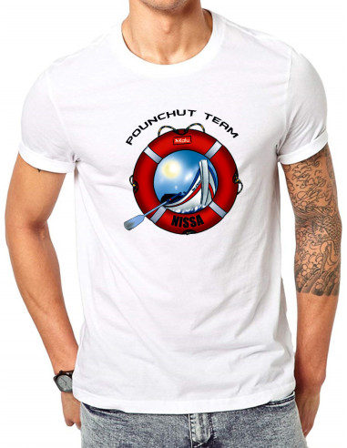 POUNCHUT TEAM, tshirt des pêcheurs...
